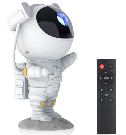 رائد الفضاء مصباح النجوم بأضواء فلكية للنجوم و الكواكب متعدد الأشكال والاضاءات